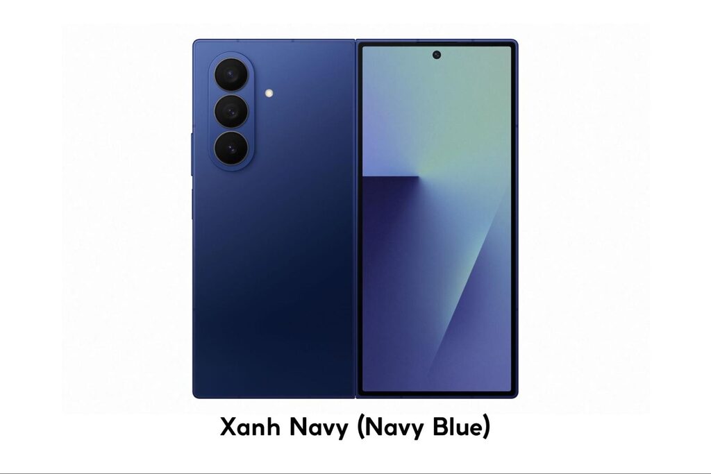 Samsung Galaxy Z Fold 7 có bao nhiêu màu? Nên mua màu nào? 6 Xanh Navy của Galaxy Z Fold7