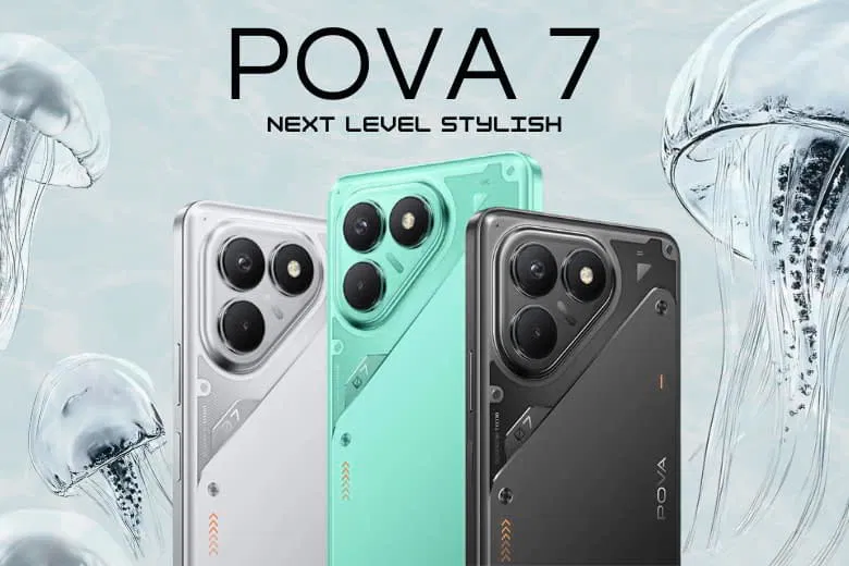 Tecno Pova 7 sử dụng hệ sinh thái Tecno AI 