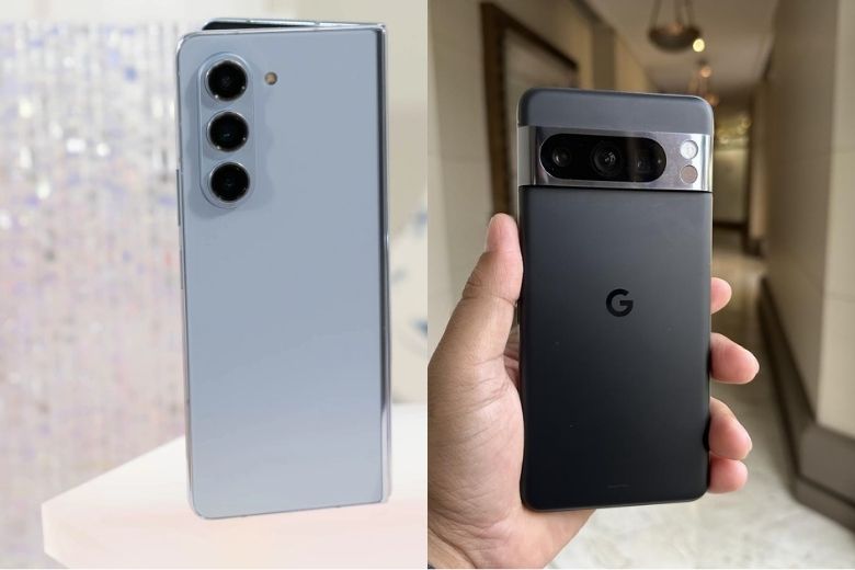 So sánh Samsung Galaxy Z Fold5 và Pixel 8 Pro 13 Thiết kế gập của Z Fold5 và kiểu dáng tinh tế, gọn nhẹ của Pixel 8 Pro