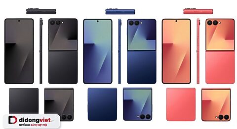 Galaxy Z Flip7 tiếp tục rò rỉ rõ nét trong loạt ảnh mới: Màn hình phụ gần như tràn viền, sẵn sàng tạo nên cơn sốt mới?
