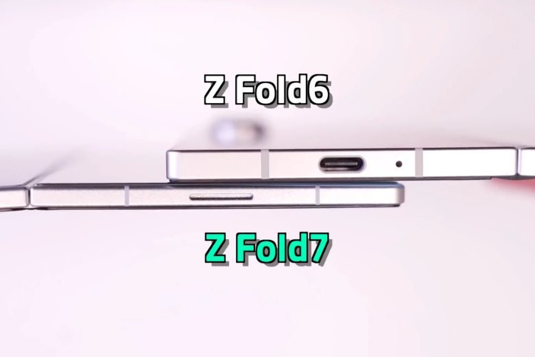 Galaxy Z Fold7 Lộ Mô Hình Dummy: Thiết Kế "Lột Xác" Hoàn Toàn Khi Đặt Cạnh Z Fold6 7 z fold7 dummy 3