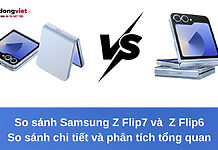 Samsung Galaxy Z Flip7 vs Z Flip6: So sánh chi tiết và phân tích tổng quan