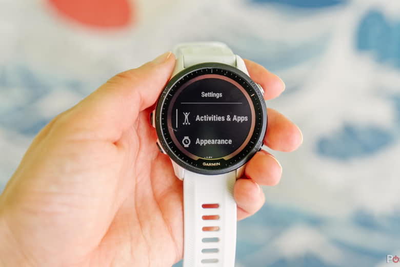 cách reset đồng hồ Garmin