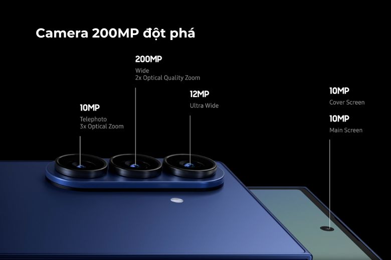 Đang dùng Z Fold 5 có nên lên đời Z Fold 7? Phân tích chi tiết từ chuyên gia 8 Camera 200MP đột phá của Z Fold7