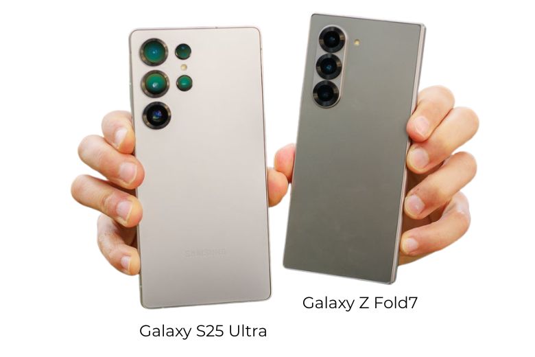 So sánh Galaxy Z Fold7 và Galaxy S25 Ultra: 'Kẻ khổng lồ gập' đối đầu với 'Siêu phẩm thanh' – Nên chọn ai? 9 Camera Galaxy Z Fold7 và Galaxy S25 Ultra