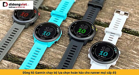 Đồng hồ Garmin chạy bộ lựa chọn hoàn hảo cho runner mọi cấp độ