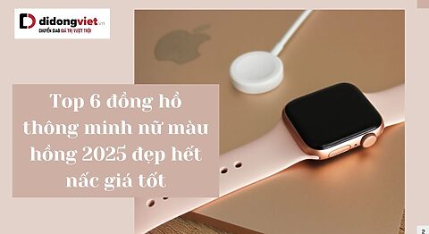 Đồng hồ thông minh màu hồng 2025 – Lựa chọn thời trang cho phái đẹp Đồng hồ thông minh nữ màu hồng