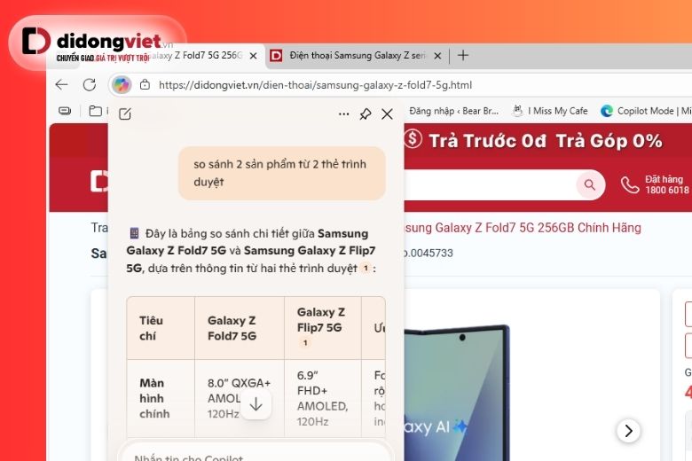 edge copilot tab summarize
