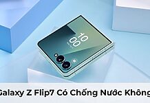 Galaxy Z Flip7 Có Chống Nước Không? Tìm Hiểu Các Tính Năng Đáng Chú Ý Của Dòng Smartphone Đặc Biệt Này