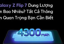 Galaxy Z Flip7 Dung Lượng Pin Bao Nhiêu? Tất Cả Thông Tin Quan Trọng Bạn Cần Biết