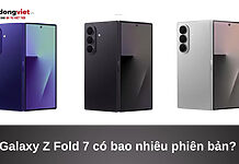 Galaxy Z Fold7 có bao nhiêu phiên bản?