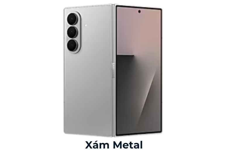 Galaxy Z Fold7 có bao nhiêu phiên bản? 10 Galaxy Z Fold7 Xám Metal