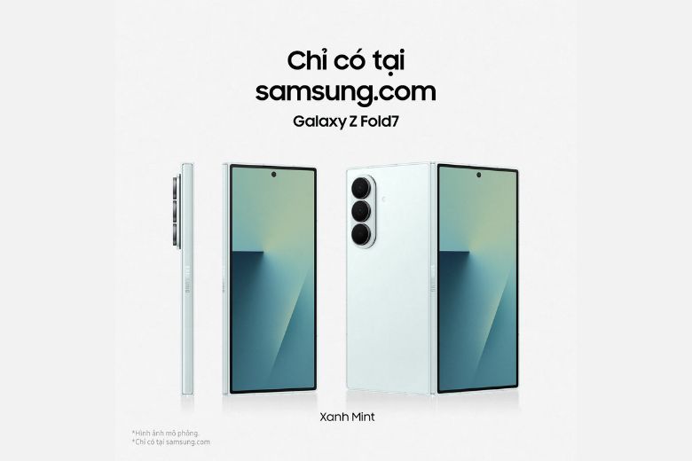 Samsung Galaxy Z Fold7 và Z Flip7 ra mắt tại Di Động Việt: Đỉnh cao công nghệ gập! 12 Galaxy Z Fold7 xanh Mint