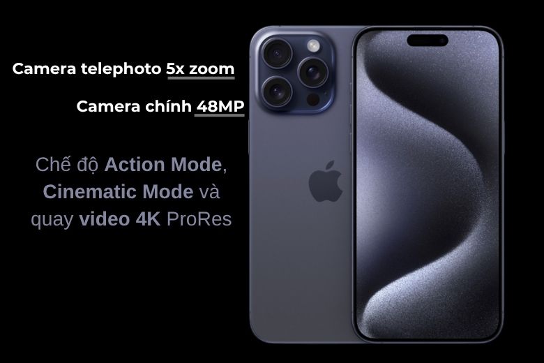 Samsung Galaxy Z Fold7 vs iPhone 15 Pro Max: Cuộc Đối Đầu Giữa Tương Lai Và Hiện Tại 14 Hệ Thống Camera của iPhone 15 Pro Max