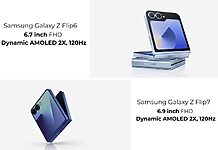 Samsung Z Flip7 vs Z Flip6