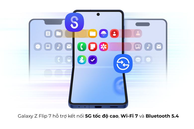 8 Lý Do Thuyết Phục Nên Chọn Samsung Galaxy Z Flip7 Năm 2025 13 Kết Nối 5G của Galaxy Z Flip7