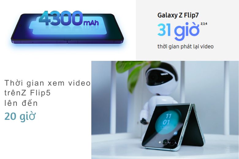 Galaxy Z Flip5: Có nên lên đời Z Flip7? Phân tích chi tiết cho quyết định thông minh 10 Pin và sạc Galaxy Z Flip7 vs Galaxy Z Flip5