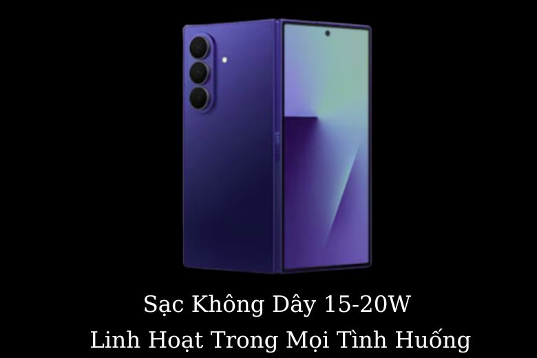 Galaxy Z Fold7 Dung Lượng Pin Bao Nhiêu: Khám Phá Chi Tiết Công Nghệ Pin Trên Flagship Gập Mới Nhất 11 sac-khong-day-15-20w-galaxy-z-fold7