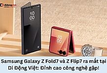 Samsung Galaxy Z Fold7 và Z Flip7 ra mắt tại Di Động Việt