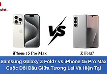 Samsung Galaxy Z Fold7 vs iPhone 15 Pro Max: Cuộc Đối Đầu Giữa Tương Lai Và Hiện Tại