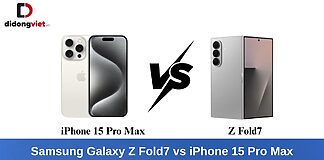 Samsung Galaxy Z Fold7 vs iPhone 15 Pro Max: Cuộc Đối Đầu Giữa Tương Lai Và Hiện Tại