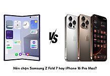 Samsung Z Fold 7 vs iPhone 16 Pro Max