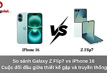 So sánh Galaxy Z Flip7 vs iPhone 16: Cuộc đối đầu giữa thiết kế gập và truyền thống