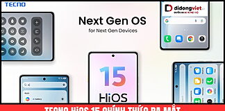 TECNO ra mắt HiOS 15
