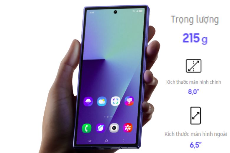 Thiết Kế Ultra Sleek Của Galaxy Z Fold7
