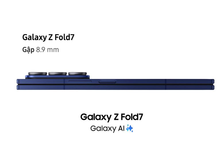 Samsung Galaxy Z Fold7: Lý do thuyết phục cho quyết định mua sắm thông minh 8 Thiết kế và kích thước của Galaxy Z Fold7
