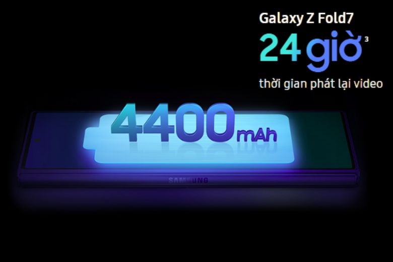 Thời Lượng Pin Của Galaxy Z Fold7
