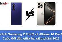 So sánh Samsung Z Fold7 và iPhone 16 Pro Max: Cuộc đối đầu giữa hai siêu phẩm 2025