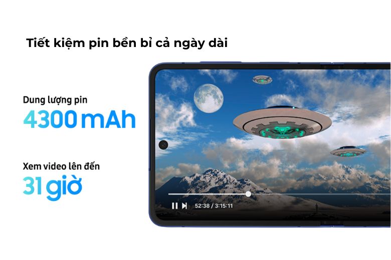 Tính năng màn hình phụ Galaxy Z Flip7: FlexWindow 4.1 inch thay đổi hoàn toàn trải nghiệm sử dụng 22 Tiết kiệm pin bền bỉ cả ngày dài