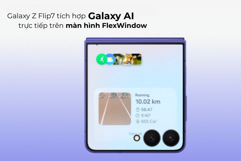 Các nâng cấp mới trên Galaxy Z Flip7: Bước tiến vượt bậc trong thiết kế điện thoại gập 13 Tính năng AI tích hợp trực tiếp trên Galaxy Z Flip7