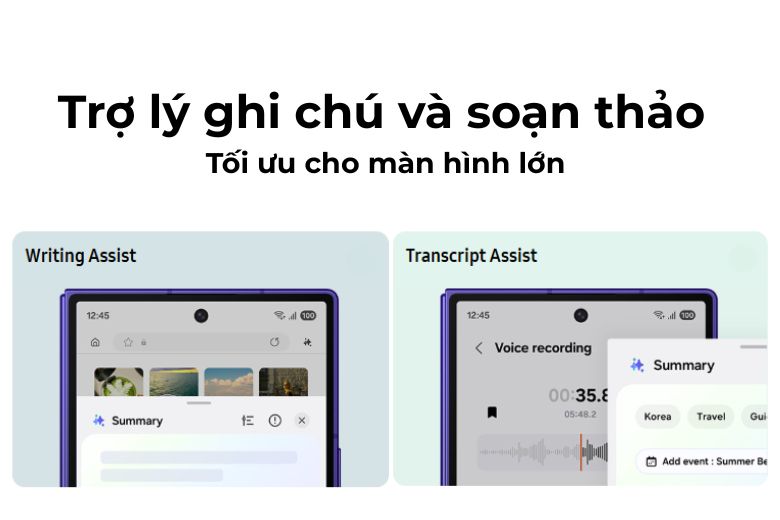 Những tính năng AI có trên Galaxy Z Fold7 và Z Flip7: Tất cả những gì bạn cần biết 10 Tính năng Writing Assist trên Galaxy Z Fold7