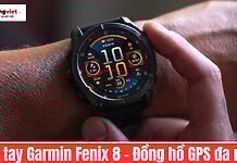 trên tay garmin fenix 8