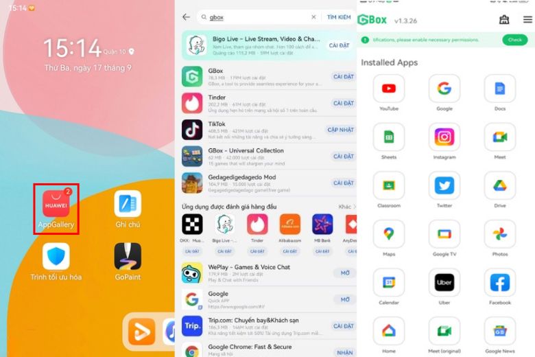 Hướng dẫn cài đặt Gmail trên máy tính bảng Huawei cực nhanh và dễ 16 cách cài gmail trên máy tính bảng Huawei