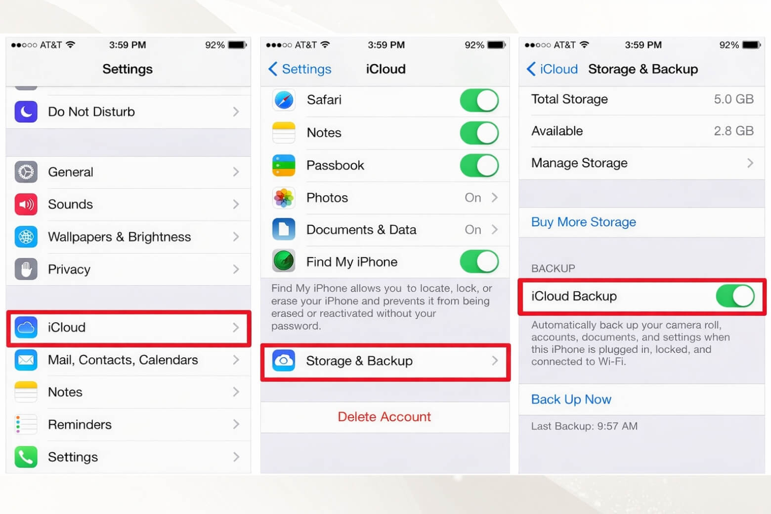 Bạn cần sao lưu dữ liệu trước khi reset để tránh mất dữ liệu quan trọng