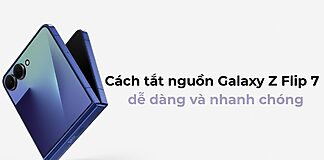 Cách tắt nguồn Galaxy Z Flip 7 một cách dễ dàng và nhanh chóng
