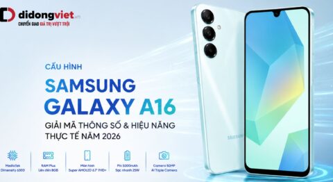 Cấu hình Samsung Galaxy A16 - Di Động Việt