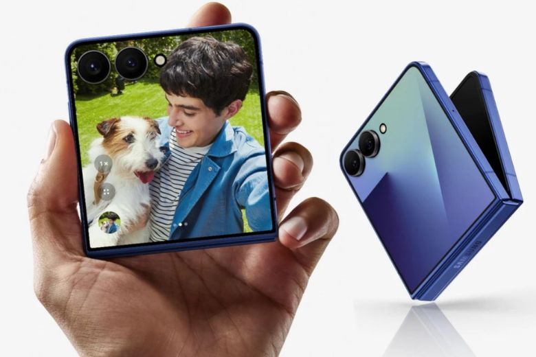 Chuyển đổi các nút điều khiển camera trên Galaxy Z Flip7

