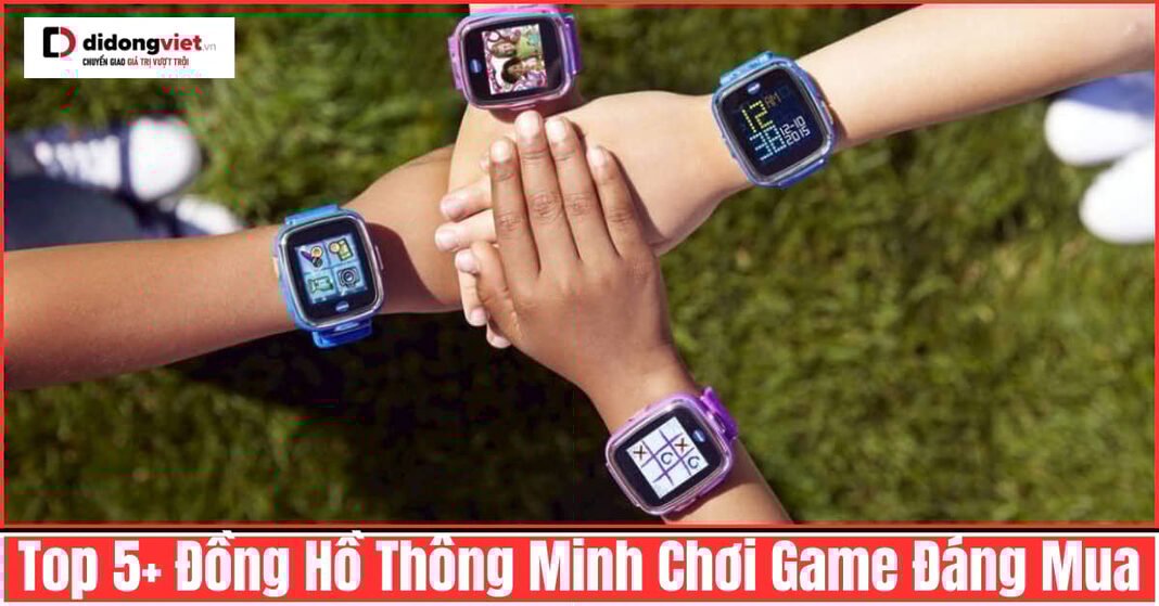 Khám phá top đồng hồ thông minh chơi game 2025 với hiệu năng mạnh, pin bền, màn hình sắc nét, hỗ trợ chơi Free Fire mượt mà, giá tốt!