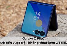 Galaxy Z Flip7: Độ bền vượt trội, không thua kém Z Fold7