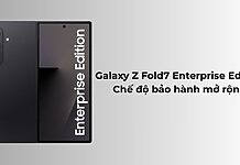 Galaxy Z Fold7 Enterprise Edition ra mắt với chế độ bảo hành mở rộng