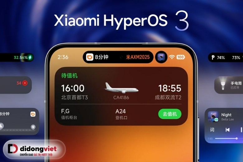 Xiaomi HyperOS 3 ra mắt: Nâng cấp AI, cải thiện hiệu năng, mở rộng thiết bị hỗ trợ 6 hyperos 3 3
