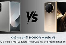 Không phải HONOR Magic V5, Galaxy Z Fold 7 Mới Là Điện Thoại Gập Ngang Mỏng Nhất Thế Giới