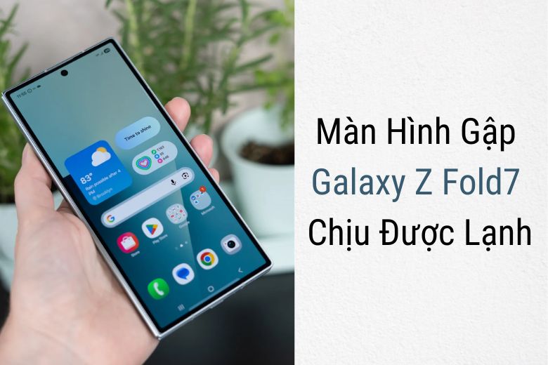 Thử thách màn hình gập Galaxy Z Fold7 chịu nhiệt độ khắc nghiệt 6 Màn Hình Gập Galaxy Z Fold7 Chịu Được Lạnh