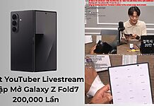 Một YouTuber Livestream Gập Mở Galaxy Z Fold7 200,000 Lần