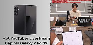 Một YouTuber Livestream Gập Mở Galaxy Z Fold7 200,000 Lần