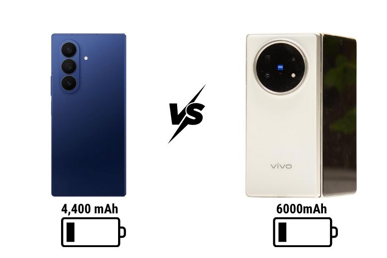 Samsung Galaxy Z Fold7 vs Vivo X Fold5: So sánh thiết kế, màn hình, camera và hơn thế nữa 10 Pin và Sạc của Samsung Galaxy Z Fold7 và Vivo X Fold5